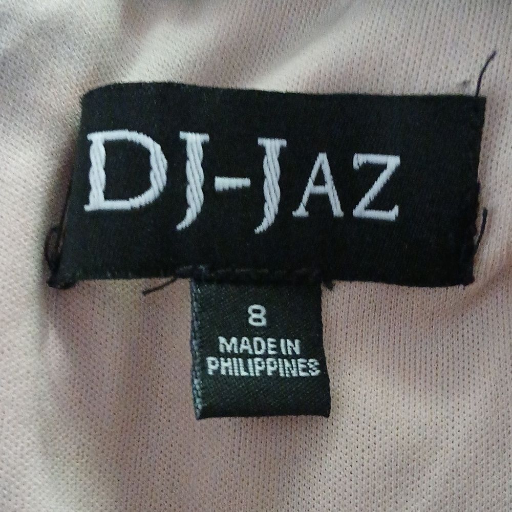 DJ-Jaz black illusion lace midi flare skirting Sz 8 NWOT - Picture 7 of 7